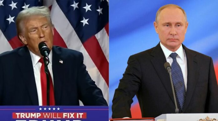 Trump anunció este miércoles que habló con su homólogo ruso Vladimir Putin sobre Ucrania, donde no anticipa una “paz inmediata”.