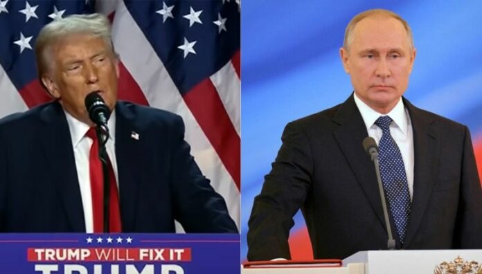 Trump habla con Putin y anticipa que no habrá “paz inmediata” Trump anunció este miércoles que habló con su homólogo ruso Vladimir Putin sobre Ucrania, donde no anticipa una “paz inmediata”.