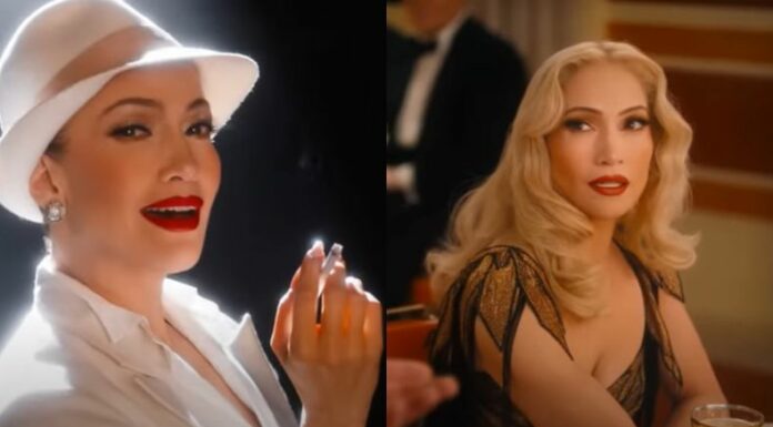 Jennifer López sorprende con su interpretación en el musical donde encarna a una diva ficticia que habita en la mente de un prisionero argentino.