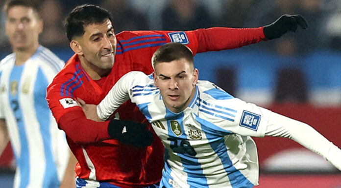 Franco Mastantuono debutó con la selección mayor de Argentina en el duelo de Eliminatorias ante la selección de Chile.