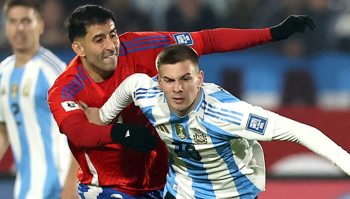 Mastantuono se quedó con un récord de Messi en la selección Franco Mastantuono debutó con la selección mayor de Argentina en el duelo de Eliminatorias ante la selección de Chile.