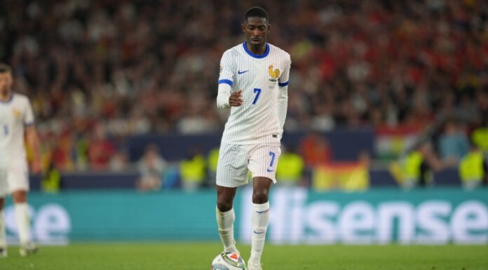 Ousmane Dembélé se lesionó en el partido ante España y su participación en el Mundial de Clubes está en duda.