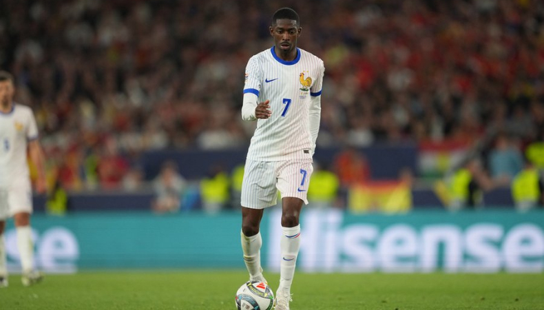 Ousmane Dembélé se lesionó en el partido ante España y su participación en el Mundial de Clubes está en duda.