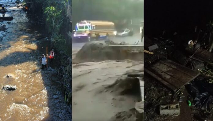 Guatemala reporta 260 emergencias atendidas por lluvias Las fuertes lluvias que se registraron el sábado pasado causaron estragos en distintos sectores de Guatemala.