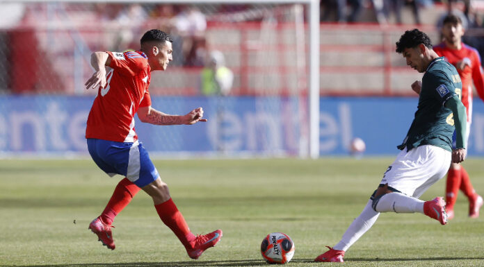 Chile se quedó eliminado por tercera Eliminatoria consecutiva tras caer este martes en su visita a Bolivia.