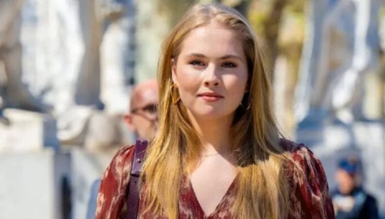 La princesa Amalia heredera de los Países Bajos se fracturó el brazo tras una fuerte caída mientras montaba a caballo.