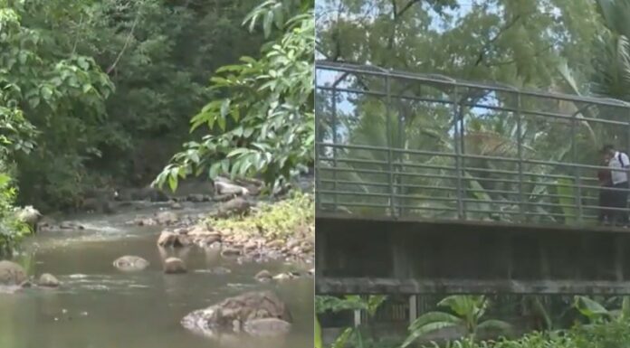 Con la época lluviosa, el incremento del caudal del río Los Apantes representa un riesgo para quienes a diario transitan por el sector.