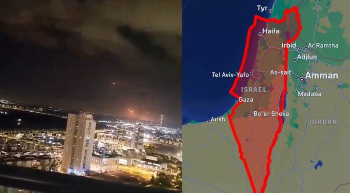 Irán respondió a los ataques israelíes con decenas de misiles. Las Fuerzas Armadas de Israel aseguraron que “civiles están bajo ataque del régimen iraní”.