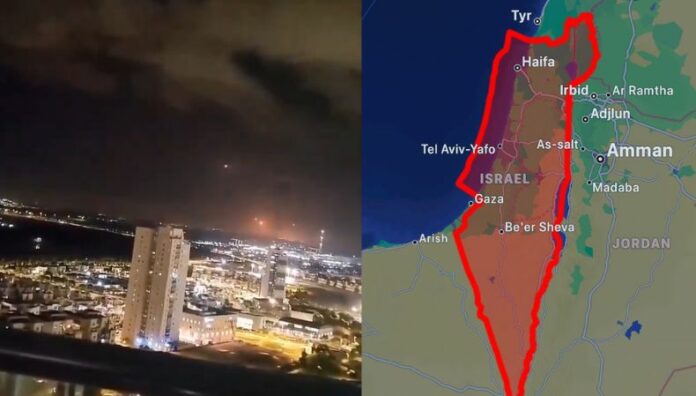 Irán respondió a los ataques israelíes con decenas de misiles. Las Fuerzas Armadas de Israel aseguraron que “civiles están bajo ataque del régimen iraní”.