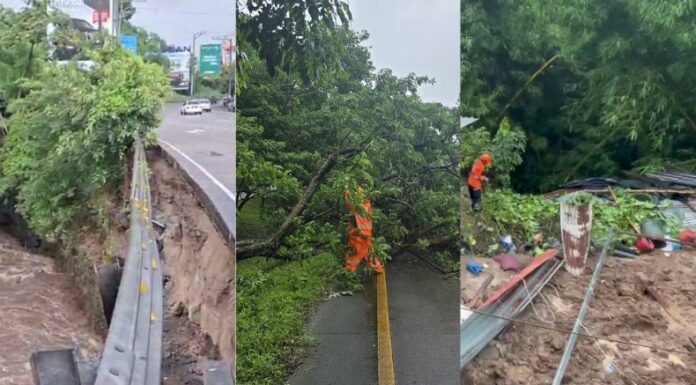 Las lluvias de las últimas horas han provocado estragos en diferentes sectores del territorio salvadoreño.