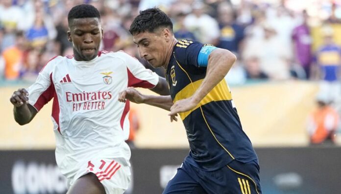 Benfica y Boca Juniors empataron, en Miami, a dos goles en el debut de ambos equipos en el Mundial de Clubes.