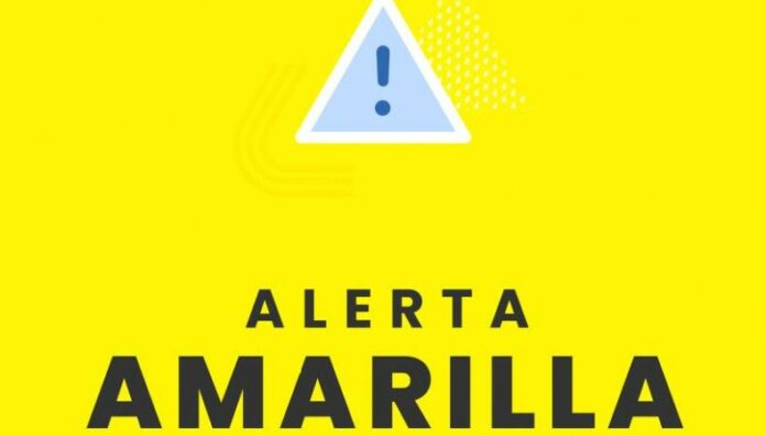 Protección Civil emitió alerta amarilla por el incremento de lluvias debido a la cercanía de la Zona de Convergencia Intertropical.