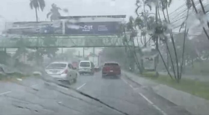 Estas condiciones se mantendrán durante el resto del día provocando lluvias, vientos y abundante nubosidad en diferentes puntos del país.
