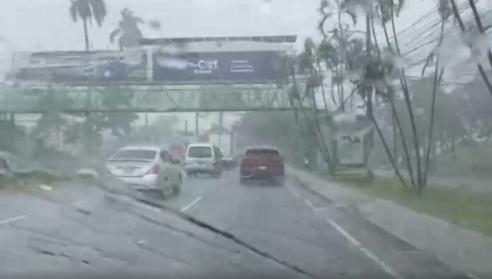 Estas condiciones se mantendrán durante el resto del día provocando lluvias, vientos y abundante nubosidad en diferentes puntos del país.