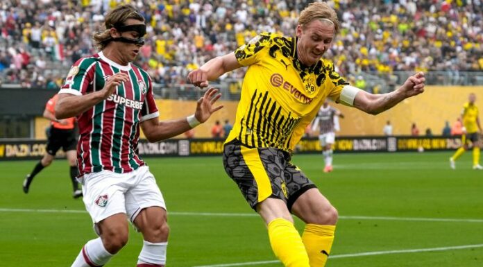 El Fluminense de Brasil y Borussia Dortmund empataron a cero en su debut en el Mundial de Clubes de la FIFA.