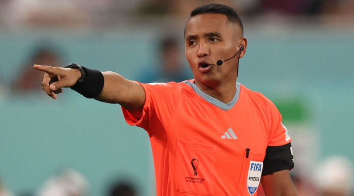 Iván Barton fue designado por la FIFA como el árbitro central del encuentro entre Flamengo y Chelsea inglés.