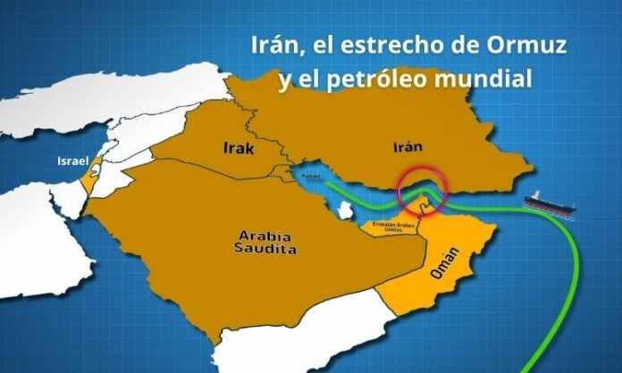 Un tercio del petróleo mundial pasa por el Estrecho de Ormuz y un extremo es de Irán