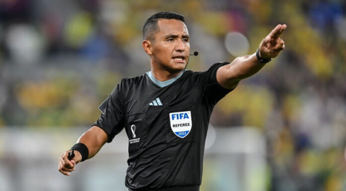 Iván Barton fue designado por la FIFA para dirigir el encuentro entre los brasileños e ingleses en el Mundial de Clubes.