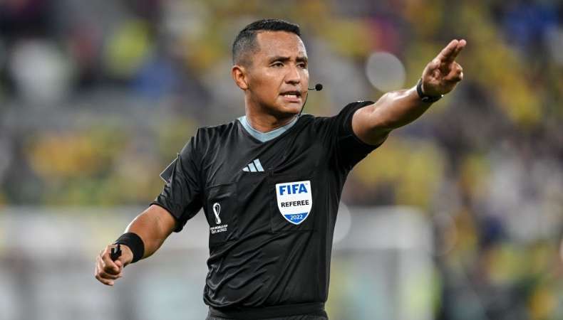 Iván Barton fue designado por la FIFA para dirigir el encuentro entre los brasileños e ingleses en el Mundial de Clubes.