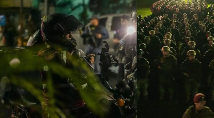 El presidente Nayib Bukele informó en sus redes sociales la instalación de un nuevo cerco de seguridad en San Bartolo, Ilopango.