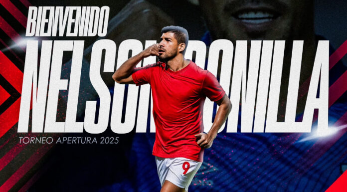 Club Deportivo FAS confirmó el fichaje del delantero nacional, Nelson Bonilla, para el Torneo Apertura 2025.