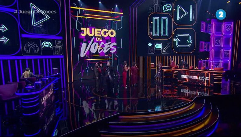 Leyendas y estrellas casi empatan en el cuarto episodio de Juego de Voces. Hubo invitados especiales como Natalia Jiménez y Piso 21.