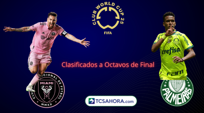 Palmeiras e Inter Miami empataron 2 – 2 y clasificaron a octavos de final