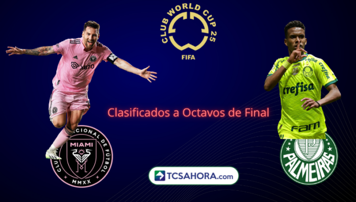 Inter Miami y Palmeiras clasificados Palmeiras e Inter Miami empataron 2 – 2 y clasificaron a octavos de final