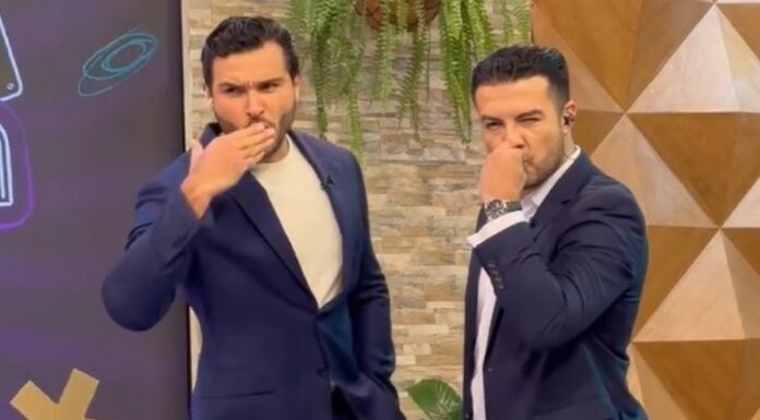 Con su carisma y buen humor, Rafael y Henry regalaron besos al aire tras recibir piropos de las televidentes. La química entre ambos encendió las risas y los halagos en el set.