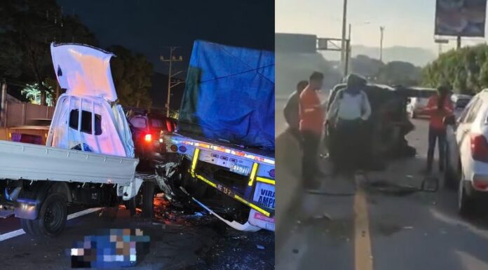 En lo que va del año, el ONASEVI registra 575 personas fallecidas en accidentes de tránsito.