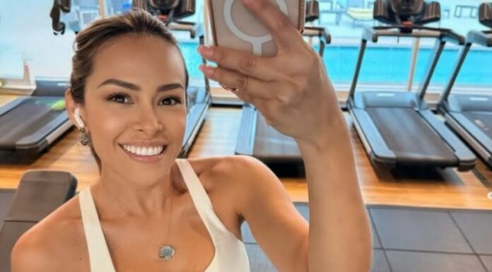 Luciana Sandoval compartió que está volviendo poco a poco al ejercicio. Desde un hotel en Houston, mostró cómo combina descanso y actividad física.