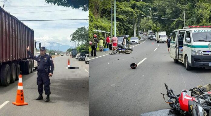 Un peatón falleció este día tras ser atropellado en Acajutla.