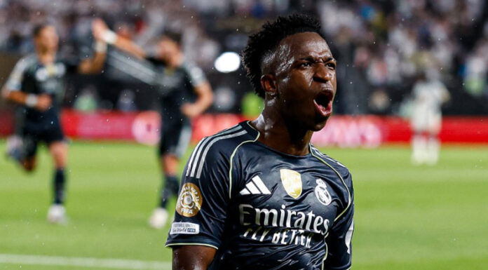 Vinícius Junior brilló en la goleada y clasificación del Real Madrid a los octavos de final del Mundial de Clubes.