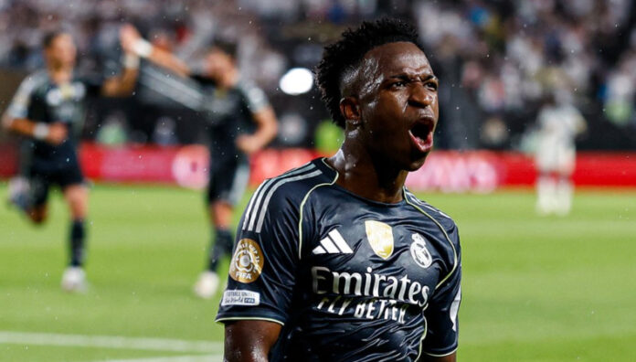 Vinícius aleja los rumores de una posible salida del Madrid Vinícius Junior brilló en la goleada y clasificación del Real Madrid a los octavos de final del Mundial de Clubes.