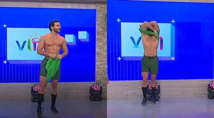 Rafael Oropeza sorprendió a la audiencia de “Viva la Mañana” al aceptar un reto en plena transmisión en vivo.