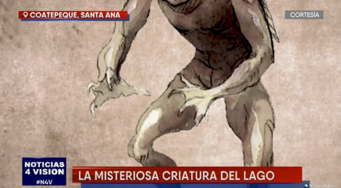 En las tranquilas aguas de Coatepeque, “El Tabudo” ronda como un guardián que premia a los valientes y castiga a quienes temen.