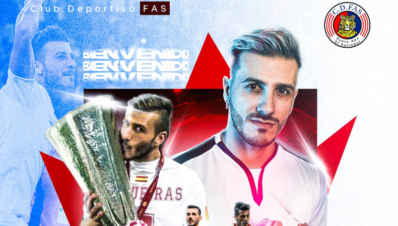 Club Deportivo FAS fichó a un defensa portugués campeón en tres ocasiones de la Europa League con el Sevilla.