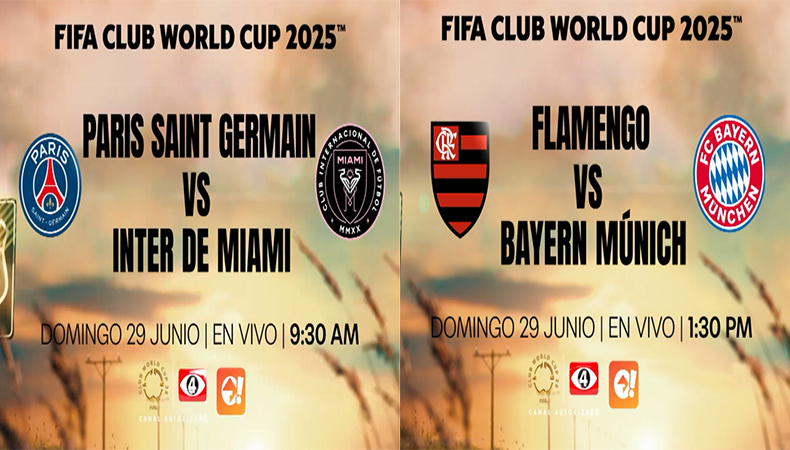 Este domingo se disputan dos emocionantes encuentros en los octavos de final del Mundial de Clubes de la FIFA.