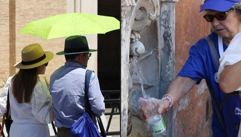 Autoridades del sur de Europa instaron a la población a buscar refugio ante la primera gran ola de calor del verano.