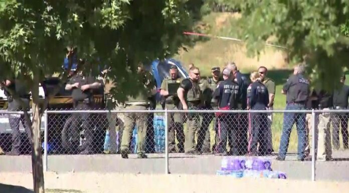 Dos bomberos murieron el domingo en Idaho, Estados Unidos, tras ser emboscados por un tirador cuando combatían un incendio.