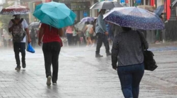 Para este jueves, el MARN señala la posibilidad de chubascos y tormentas en varios puntos del país.