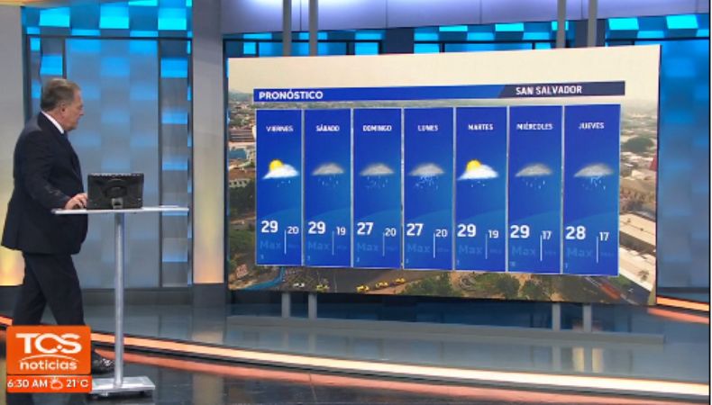 La Onda Tropical viene en lento tránsito por Centroamérica y eso significa arrastrará humedad desde el Caribe hacia nuestro territorio.
