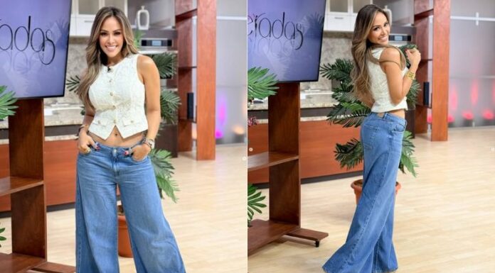 Luciana Sandoval sorprendió a todos los televidentes con un espontáneo y encantador baile al ritmo de 