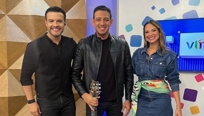 Rafa García visitó el set de 