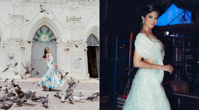 La ex Miss Universo 2023, coronada en El Salvador, volvió al país para ser la conductora de la gala de coronación de la Reina de las Fiestas Julias Santa Ana. Su paso por la Ciudad Morena estuvo lleno de alegría.