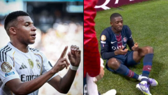 Kylian Mbappé y Ousmane Dembélé festejaron sus goles en homenaje a Diogo Jota en los cuartos de final del Mundial de Clubes.