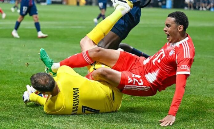 Donnarumma rompe silencio al revelarse gravedad de lesión de Musiala El arquero del PSG dijo que se siente mal por la jugada en la que por accidente lesionó a Musiala del Bayern