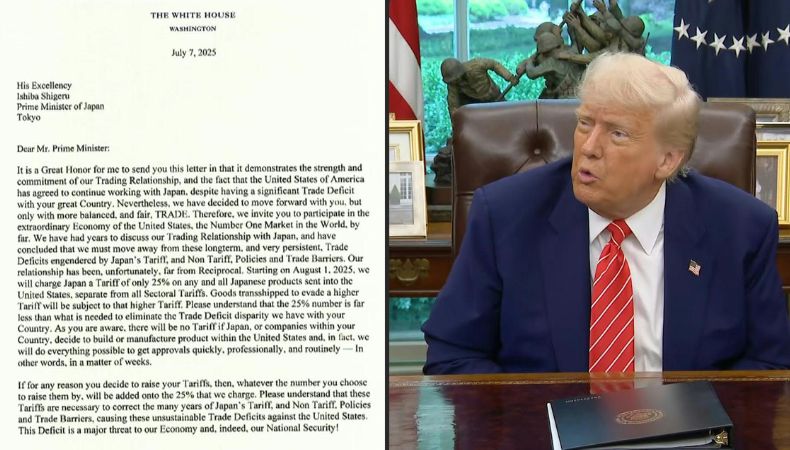 Los aranceles entrarán en vigor a partir del 1 de agosto y la Casa Blanca advirtió de más subidas si los países afectados toman represalias.