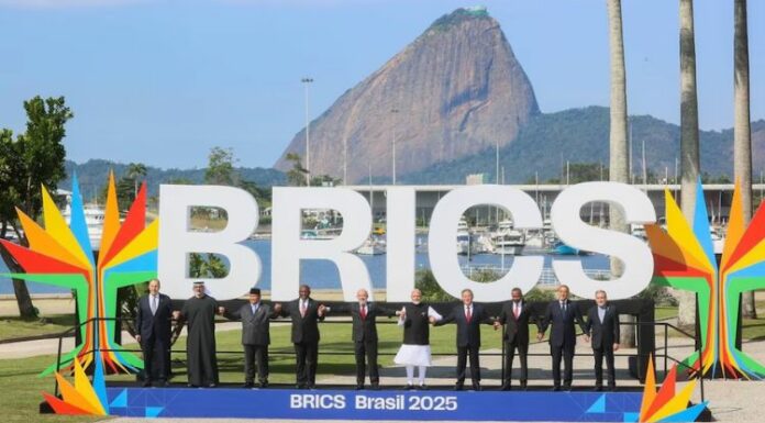 Los países BRICS incluyen a Brasil, Rusia, India, China y Sudáfrica