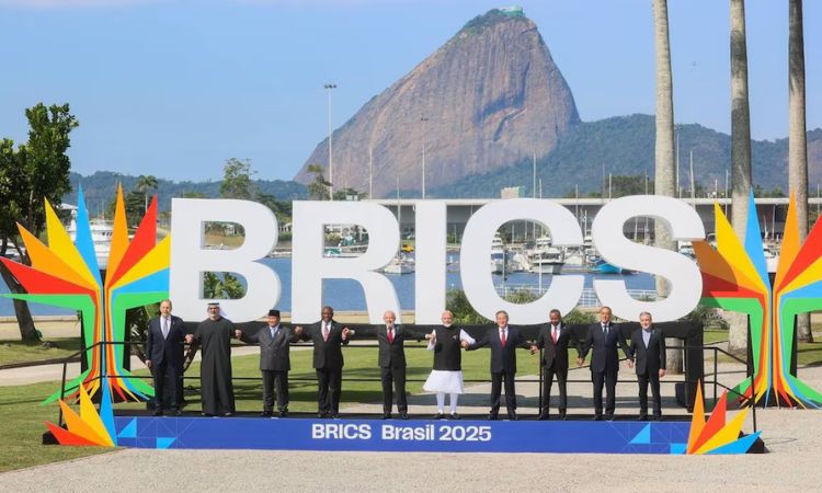 Los países BRICS incluyen a Brasil, Rusia, India, China y Sudáfrica